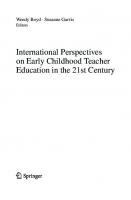 International Perspectives on Early Childhood Teacher Education in the 21st Century
 9811657386, 9789811657382