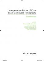 Interpretation Basics of Cone Beam Computed Tomography [2 ed.]
 1119685842, 9781119685845