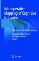 Intraoperative Mapping of Cognitive Networks: Which Tasks for Which Locations
 3030750701, 9783030750701