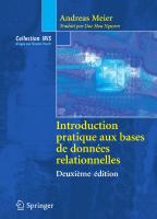 Introduction pratique aux bases de données relationnelles [2 ed.]
 2287252053, 9782287252051