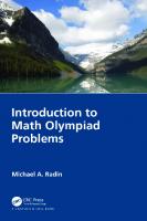 Introduction to Math Olympiad Problems [1 ed.]
 0367544822, 9780367544829