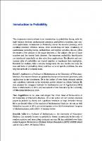 Introduction to Probability (Cambridge Mathematical Textbooks) [1 ed.]
 9781108415859, 1108415857