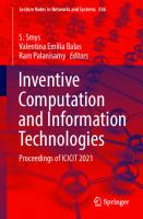 Inventive Computation and Information Technologies: Proceedings of ICICIT 2021 (Lecture Notes in Networks and Systems, 336)
 9811667225, 9789811667220