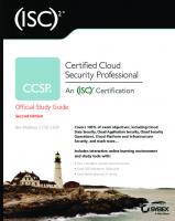 (isc)2 Ccsp Certified Cloud Security Professional Official Study Guide
 9781119603375, 9781119603382, 9781119603368, 1119603374