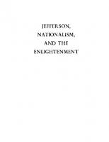 Jefferson, nationalism, and the enlightenment
 9780807611630