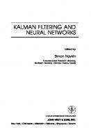 Kalman filtering and neural networks
 9780471369981, 9780471464211, 0471369985