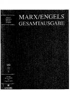 Karl Marx/Friedrich Engels: Briefwechsel Oktober 1886 bis Februar 1891.
 9783050034638