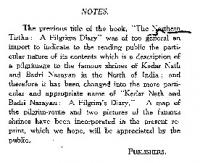 Kedar Nath & Badri Narayan (A Pilgrim's Diary)