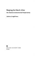 Keeping the March Alive: How Grassroots Activism Survived Trump's America
 9781479815098