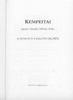 Kempeitai : Japan's dreaded military police
 0750915668