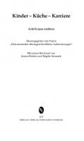 Kinder - Küche - Karriere: Acht Frauen erzählen
 9783205789918, 9783205789291