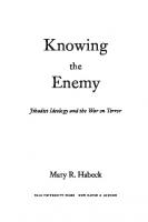 Knowing the Enemy: Jihadist Ideology and the War on Terror
 9780300130690