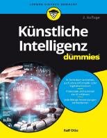 Künstliche Intelligenz für Dummies [2 ed.]
 9783527720996, 3527720995