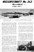 Kookaburra Technical manual. Series 1, no.6: Messerschmitt Me 262..