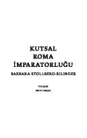 Kutsal Roma İmparatorluğu [1 ed.]
 9786057947611