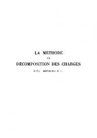 La méthode de décomposition des charges appliquées aux poutres, cadres, portiques, charpentes, etc.: Dite: Méthode B.U. Contribution a l’étude des systemes hyperstatic
 9783486750492, 9783486750485