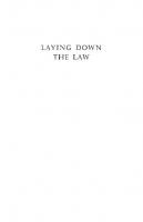 Laying Down the Law: Mysticism, Fetishism, and the American Legal Mind
 0814780539, 9780814780534