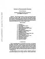 Lectures on Noncommutative Geometry