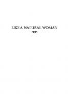 Like a Natural Woman: Spectacular Female Performance in Classical Hollywood
 9780813562667