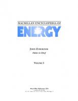 MacMillan Encyclopedia of Energy [Volume 3]
 9780028650180, 0-02-865018-2, 0028650212, 0028650190, 0028650204