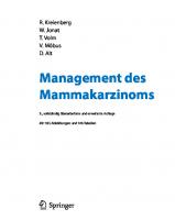 Management des Mammakarzinoms (Onkologie aktuell) (German Edition)
 3540317473, 9783540317470