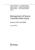 Management of Severe Traumatic Brain Injury: Evidence, Tricks, and Pitfalls [2nd ed.]
 9783030393823, 9783030393830