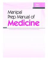 Manipal Prep Manual of Medicine [3 ed.]
 9789354662539