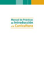 Manual de Prácticas de Introduccion a la Cunicultura