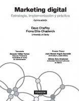 Marketing digital, estrategia  implementación y práctica [5 ed.]
 9786073227483, 9786073227476