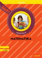 Matematika. Vadovėlis 1 klasei. [2 dalis, Atnaujintas leidimas 2023 ed.]
 9785430072988