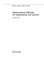 Mathematical Methods for Engineering and Science [2 ed.]
 9783031261503, 9783031261510