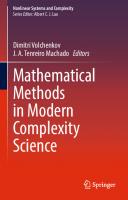 Mathematical Methods in Modern Complexity Science
 9783030794125, 3030794121