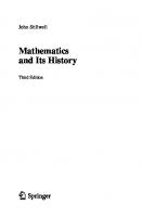 Mathematics and Its History [3 ed.]
 9781441960528, 9781441960535, 2010931243