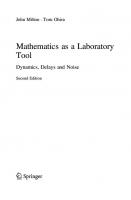 MATHEMATICS AS A LABORATORY TOOL dynamics, delays and noise. [2 ed.]
 9783030695798, 3030695794