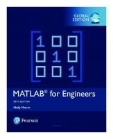 MATLAB for Engineers, Global Edition [5 ed.]
 1292231203, 9781292231204
