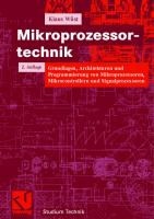 Mikroprozessortechnik (German Edition)
 3834800465, 9783834800466