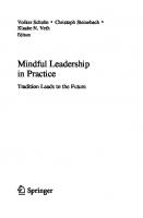 Mindful Leadership in Practice: Tradition Leads to the Future
 3030973107, 9783030973100