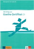 Mit Erfolg zum Goethe-Zertifikat C1
 9783126758345