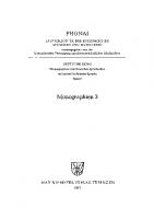 Monographien: 9 Knićanin, Banat. Bockwitz, Kr. Sprottau [Reprint 2017 ed.]
 9783110947045, 9783484230057
