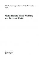 Multi-Hazard Early Warning and Disaster Risks
 3030730026, 9783030730024