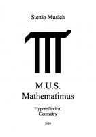 Mus - Mathematimus - Hyperelliptical Geometry [1 ed.]
 9786500981070