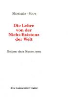 Māyāvāda-Sutra: Die Leere von der Nicht-Existenz der Welt [1. Auflage]
 3935988028