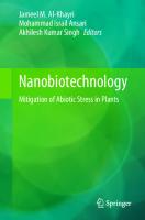 Nanobiotechnology: Mitigation of Abiotic Stress in Plants
 3030736059, 9783030736057