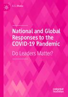 National and Global Responses to the COVID-19 Pandemic: Do Leaders Matter?
 303129520X, 9783031295201