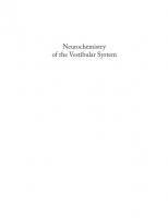 Neurochemistry of the Vestibular System
 0849376793, 9780849376795
