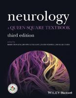 Neurology: A Queen Square Textbook [3 ed.]
 1119715539, 9781119715535, 9781119715696, 9781119715672