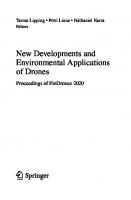 New Developments and Environmental Applications of Drones: Proceedings of FinDrones 2020
 3030778592, 9783030778590