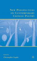 New Perspectives on Contemporary Chinese Poetry
 9781349536702, 9780230610149