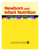 Newborn and Infant Nutrition: A Clinical Decision Support Chart
 1610024281, 9781610024280, 9781610024297, 9781610023603, 9781610023610, 9781610023382, 9781610023399, 9781610023542, 9781610023559, 9781610023566, 9781610023573