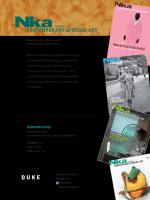 Nka: Journal of Contemporary African Art: Number 40, 2017